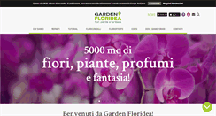 Desktop Screenshot of gardenfloridea.com